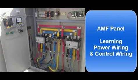 AMF Panel Wiring - YouTube