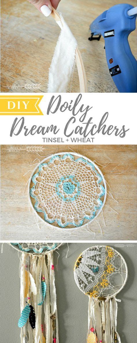 Diy Doily Dream Catchers Great Way To Decorate With Vintage Doilies