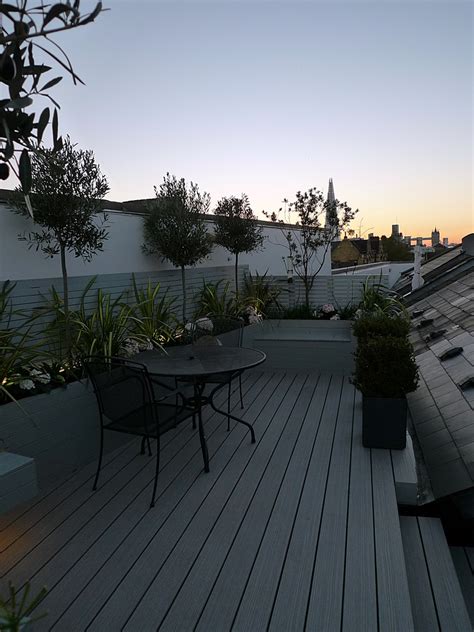 Roof Terrace Modern Garden Design London Garden Blog