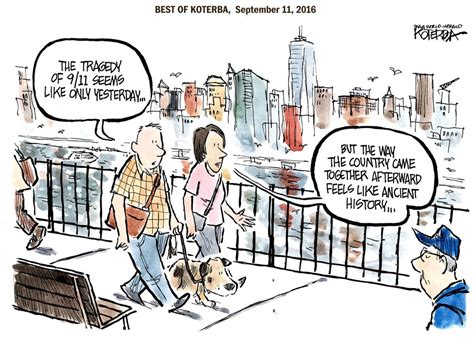 Jeff Koterbas Sept 9 Cartoon A Moment Of Unity Opinion