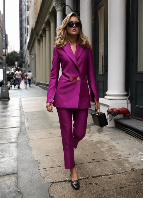 Colorful Pantsuits 25 Ways To Power Suit Up This Season By Perfete