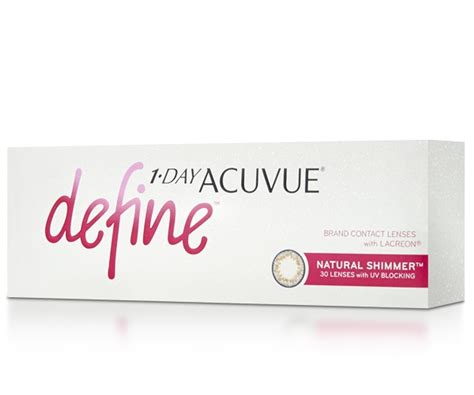 1 Day Acuvue Define 30 Pack Contact Lenses Webeyecare