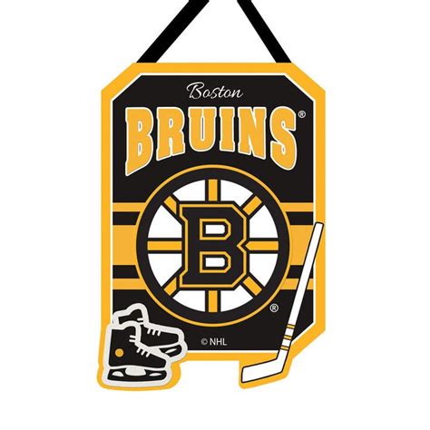 Boston Bruins 20 X 16 Felt Door Decor Wall Banner Wall Banner