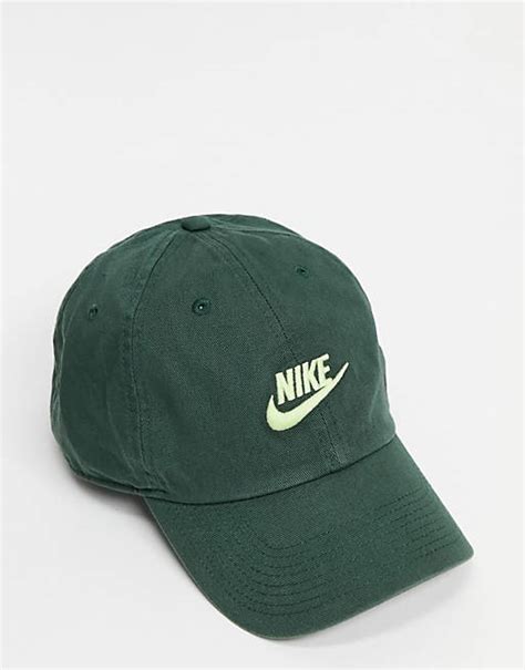 Nike H86 Futura Washed Cap In Khaki Asos