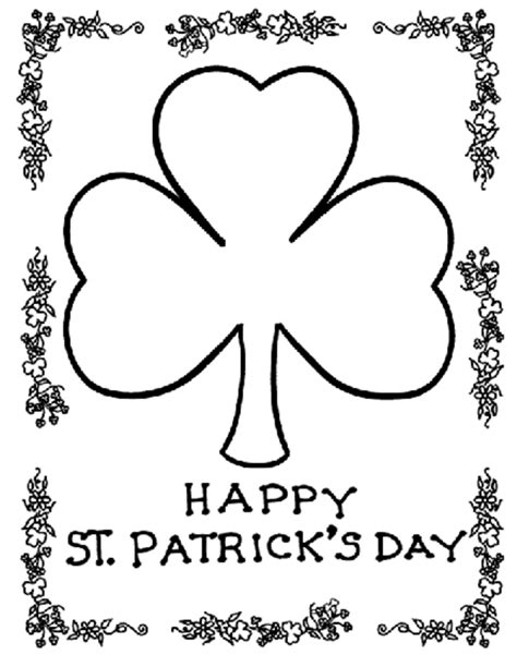 12 St Patricks Day Printable Coloring Pages For Adults And Kids