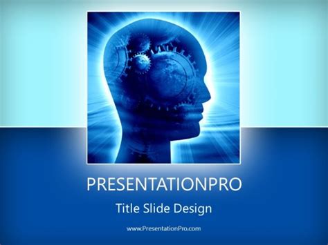 Gear Head Business PowerPoint Template PresentationPro