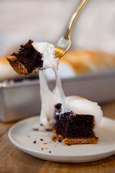 Here's to a dessert that's as simple. S'mores Sheet Cake Recipe - Dinner, then Dessert