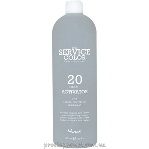 Nook The Service Color 20 Vol — Окисник для волосся 6 100 оригінал