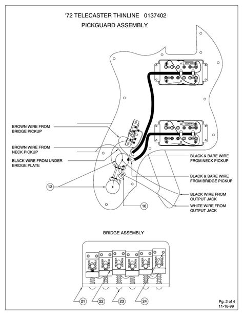 Free Audio Service Manuals Free Download Fender 72 Tele Thinline