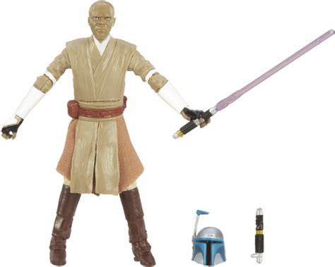 Be Star Wars The Black Series Mace Windu Clipart Large Size Png