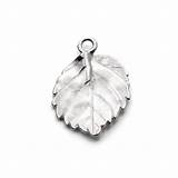 Sterling Silver Leaf Charm Pictures