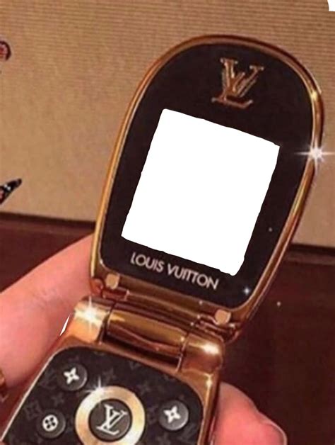 Aesthetic Louis Vuitton Flip Phone Lauran Champagne