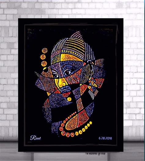 African Art Canvas Print Wall Hanging For Your Wall Space Etsy