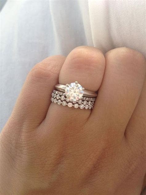 19 Gorgeous Stacked Wedding Rings