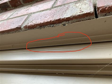 Where To Caulk Around Windows On Exterior Of Home Is This A Drip Edge
