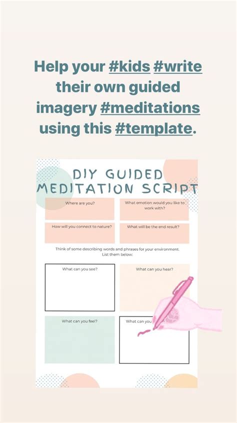 Free Printable Guided Imagery Scripts Customize And Print