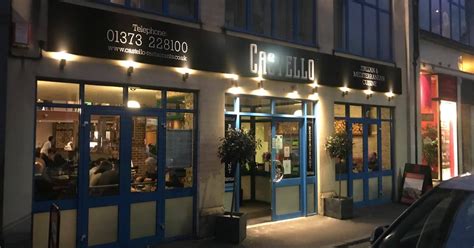 Review We Visit Italian Restaurant Castello In Frome To See What