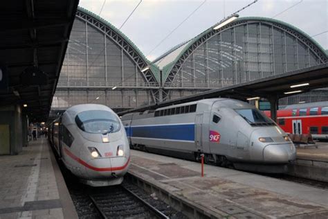 Frankfurt Main Hbf Sncf Tgv And Dbag Ice World Railways Photo