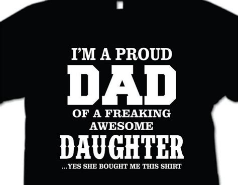 Im A Proud Dad Of A Freaking Awesome Daughter T Shirt