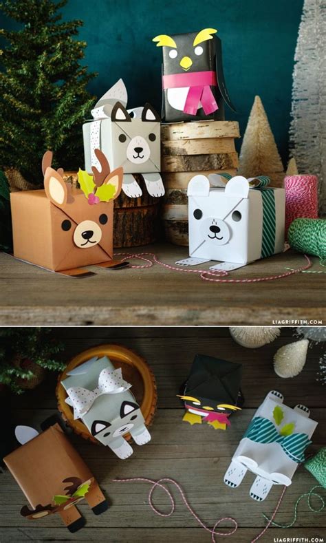 Cute Animal T Wrap Get Creative With Lia Griffiths Diy Wrapping Ideas