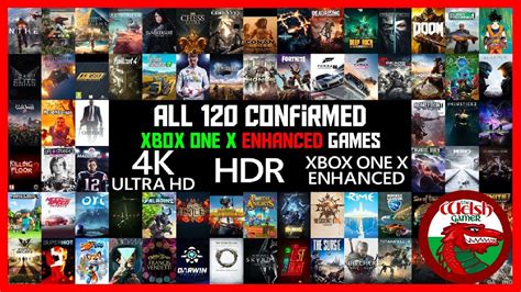 Updated Full List Of 120 Xbox One X Enhanced Games Confirmed 4k Hdr