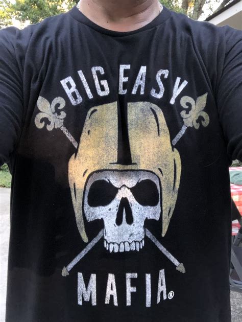 Big Easy Mafia Shirt Mafia Shirts Skull Design Mens Tshirts