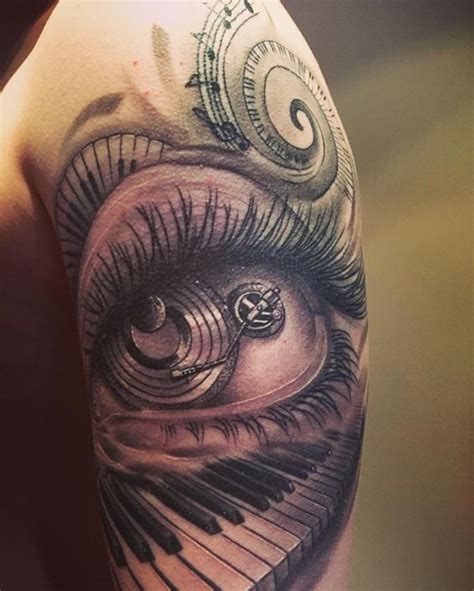 99 Creative Music Tattoos That Are Sure To Blow Your Mind