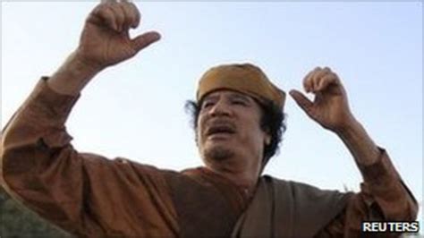 Libya Conflict The Hunt For Muammar Gaddafi Bbc News