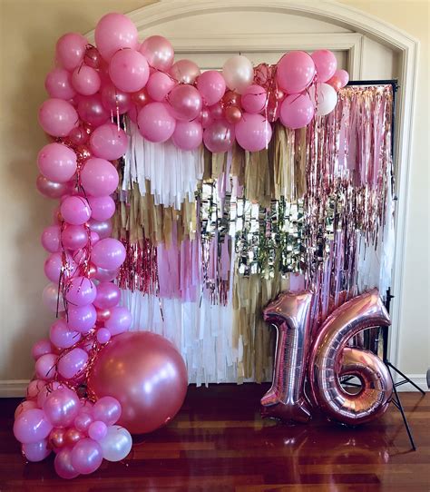 Pink Sweet Sixteen Pink Party Ideas Sweet 16 Party Ideas Fringe