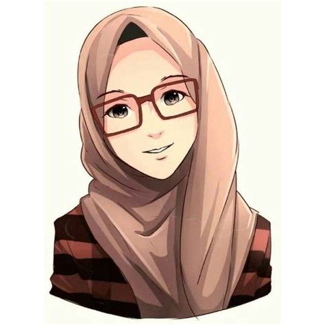 Gambar Kartun Berhijab Moderen Hijab Girl Anime Hijab
