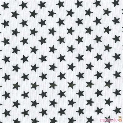 White Robert Kaufman Mini Black Star Fabric Sevenberry Classiques Modes4u