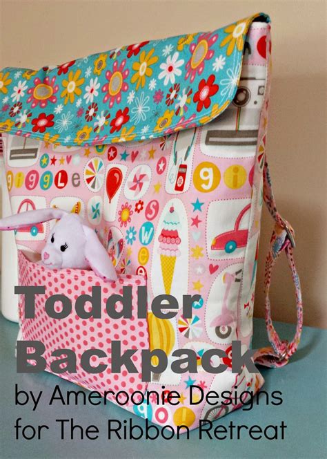 Diy Toddler Backpack Tutorial Ameroonie Designs