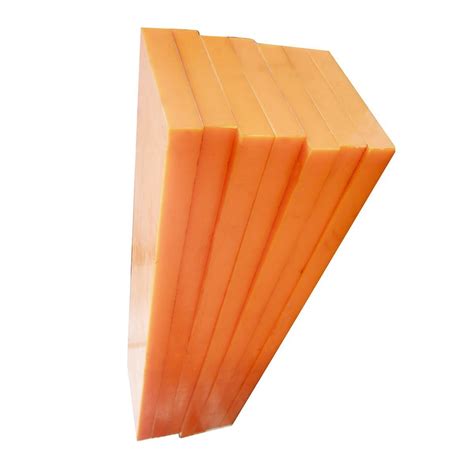 Orange Plain Polyurethane Sheet For Industrial Thickness 30mm Rs