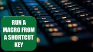 Run A Macro From A Shortcut Key Excel Tips MrExcel Publishing