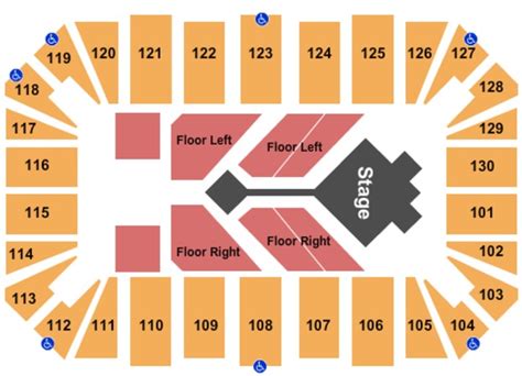Amarillo Civic Center Tickets In Amarillo Texas Seating Charts Events