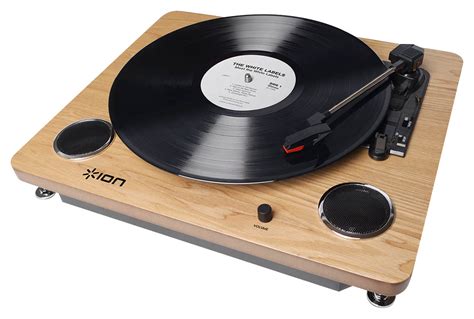 Ion Audio Archive Lp Turntable Brown It53l Best Buy