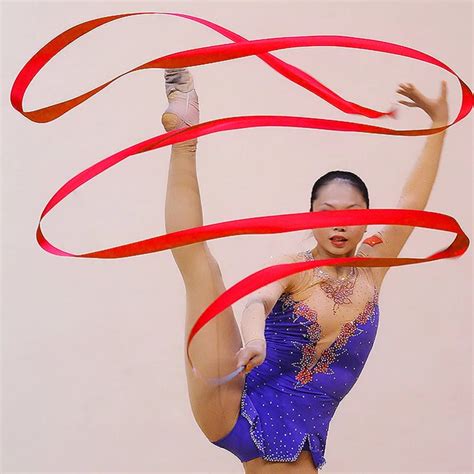 M Dance Ribbon Gym Rhythmic Gymnastics Art Gymnastic Ballet Streamer