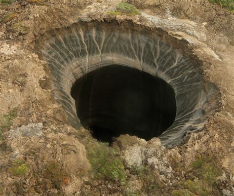 Brave Scientists Explore Mysterious New Crater In Siberia Nbc News
