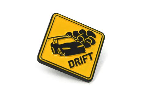 Enamel Pin Drift Drifting
