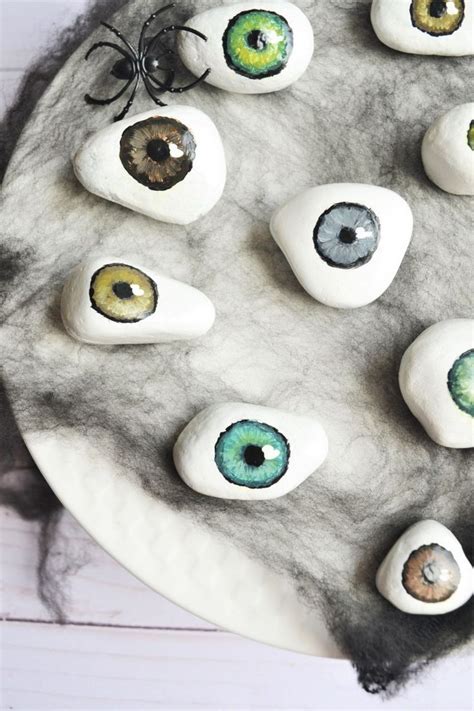Diy Halloween Decorations Spooky Tray Of Eyeballs Artofit