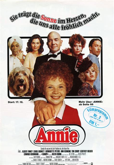 Annie 1982 Posters — The Movie Database Tmdb