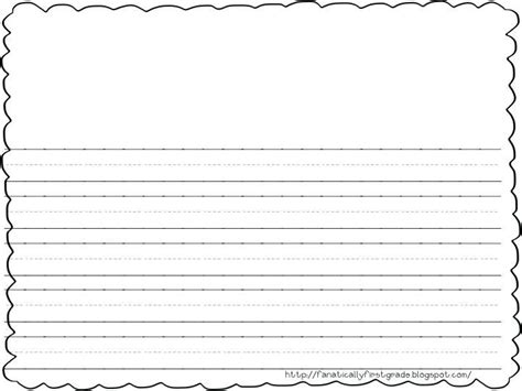 Sign me up for updates relevant to my child's grade. first grade lined paper template ... | 1st grade writing ...