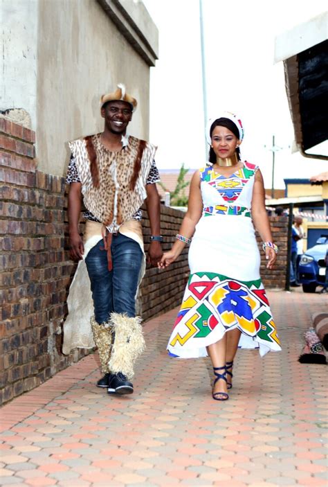 People see weddings as an opportunity to dress up and look their very best. Umembeso With The Bride In A Hand Painted Umgwalo Dress ...
