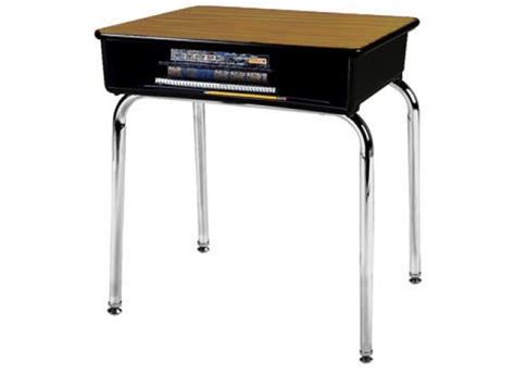 Open Front School Desk Laminate Top Acf 1100 Student Desks