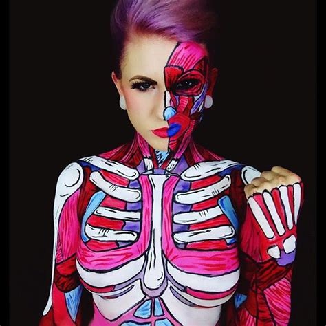 57 Terrifyingly Cool Skeleton Makeup Ideas To Try For
