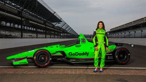 Indy 500 Danica Patrick Unveils Livery For Last Race Car Shell Drive