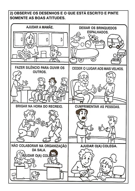 Atividades Ensino Religioso Valores