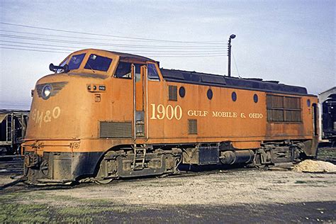 Gulf Mobile And Ohio Locomotives Remembered Trains