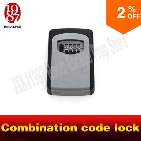 Real Life Room Escape Game Prop Combination Code Lock Put Right