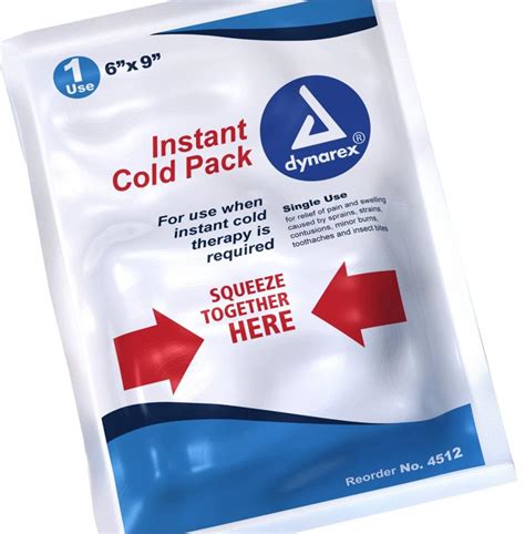 Instant Cold Pack 6x9 Ea
